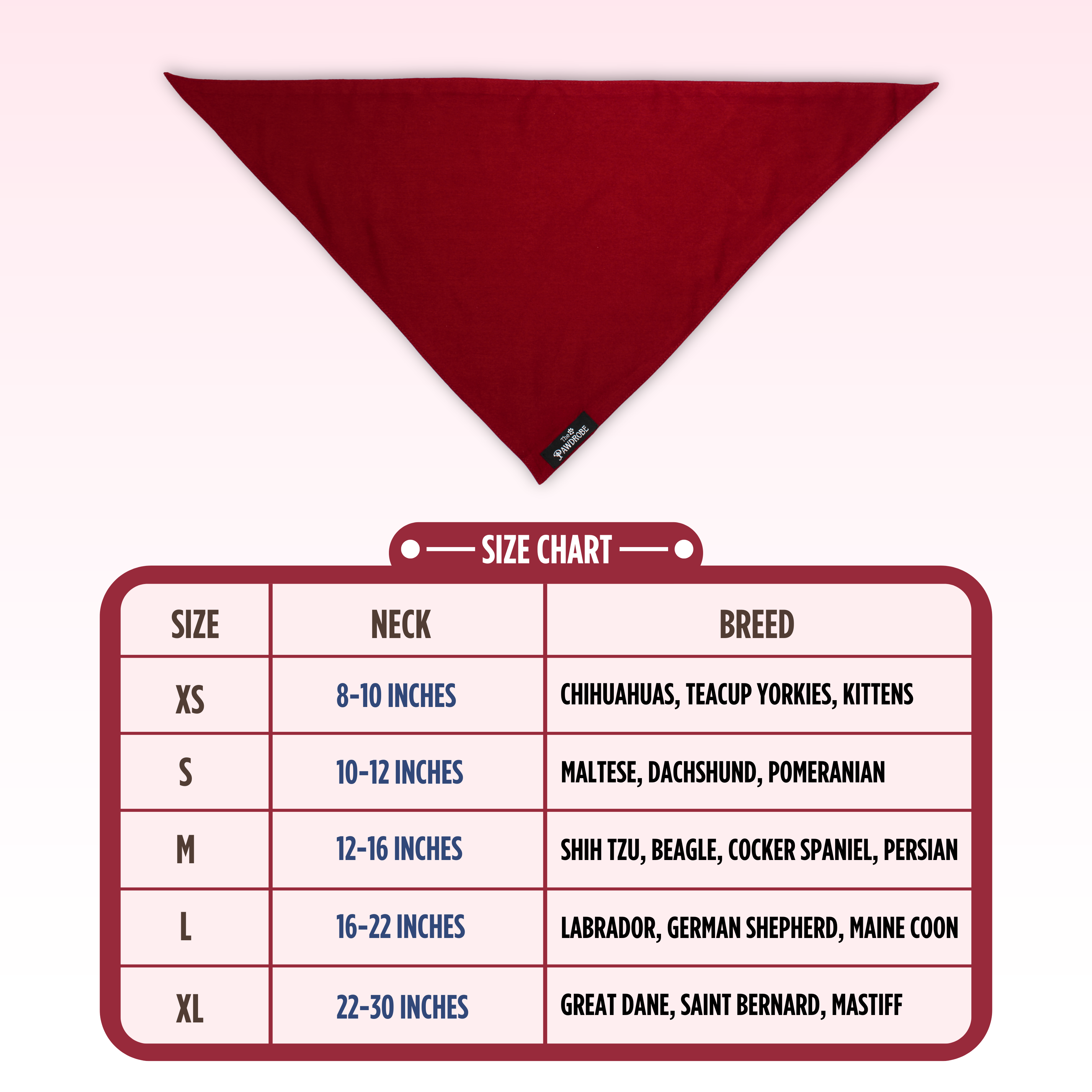 Maroon Bandana