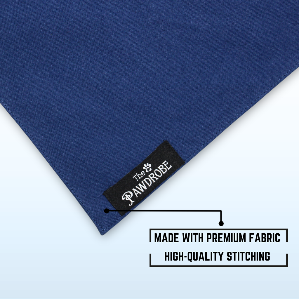 Navy Blue Bandana