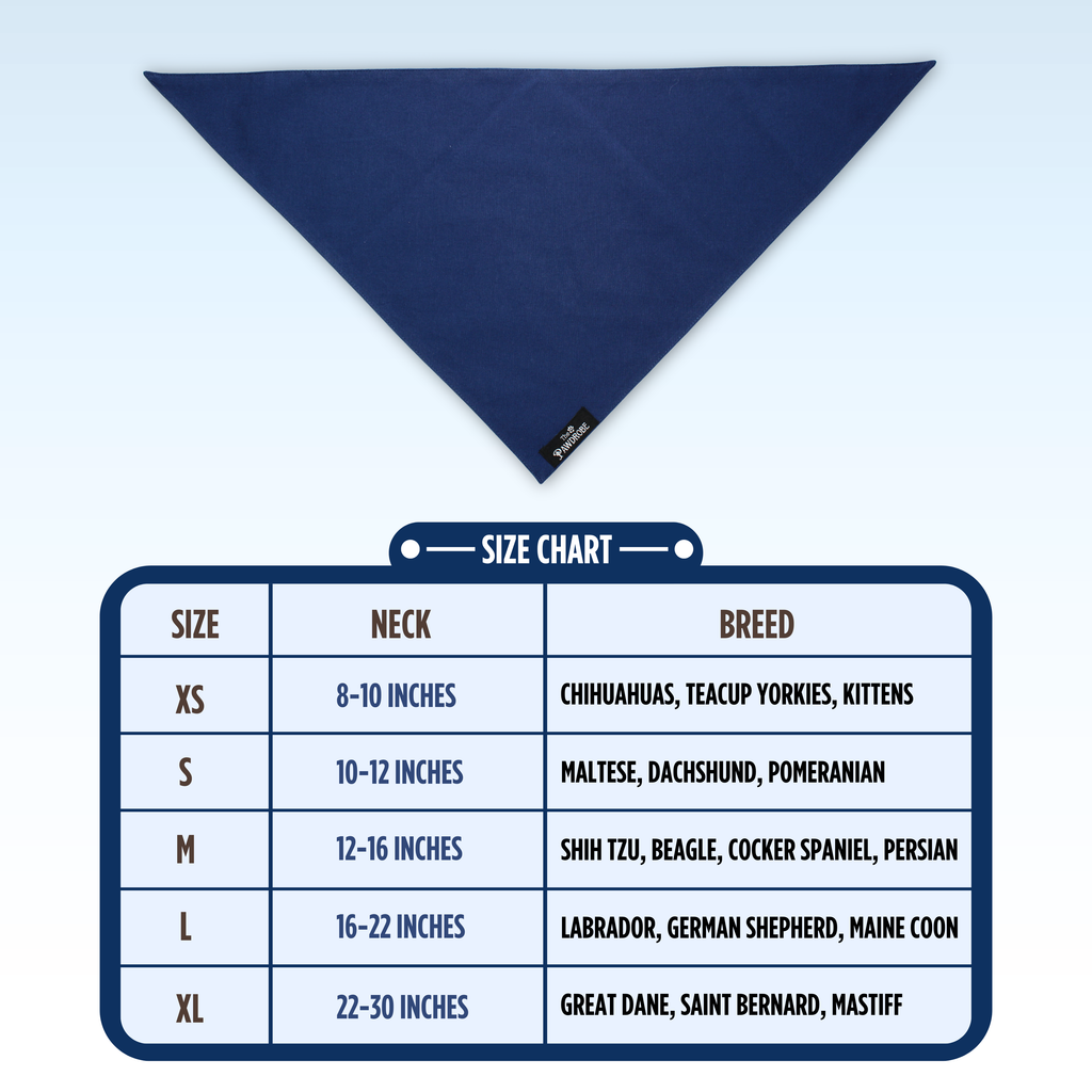 Navy Blue Bandana