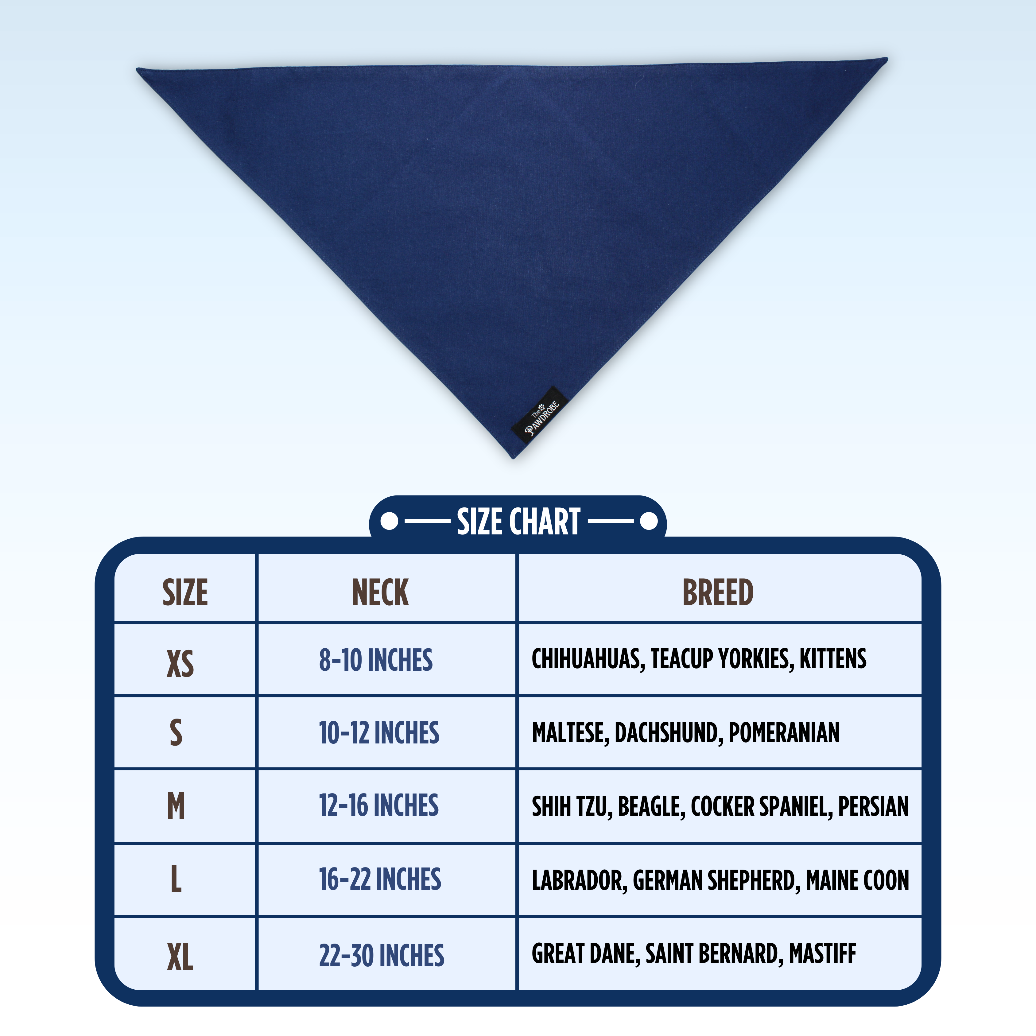 Navy Blue Bandana