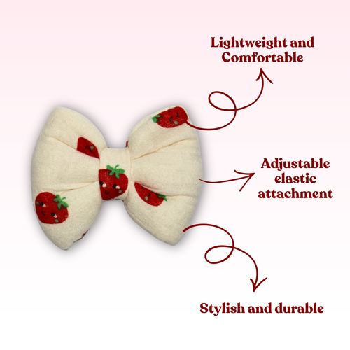 Berry Sweet Bow Tie