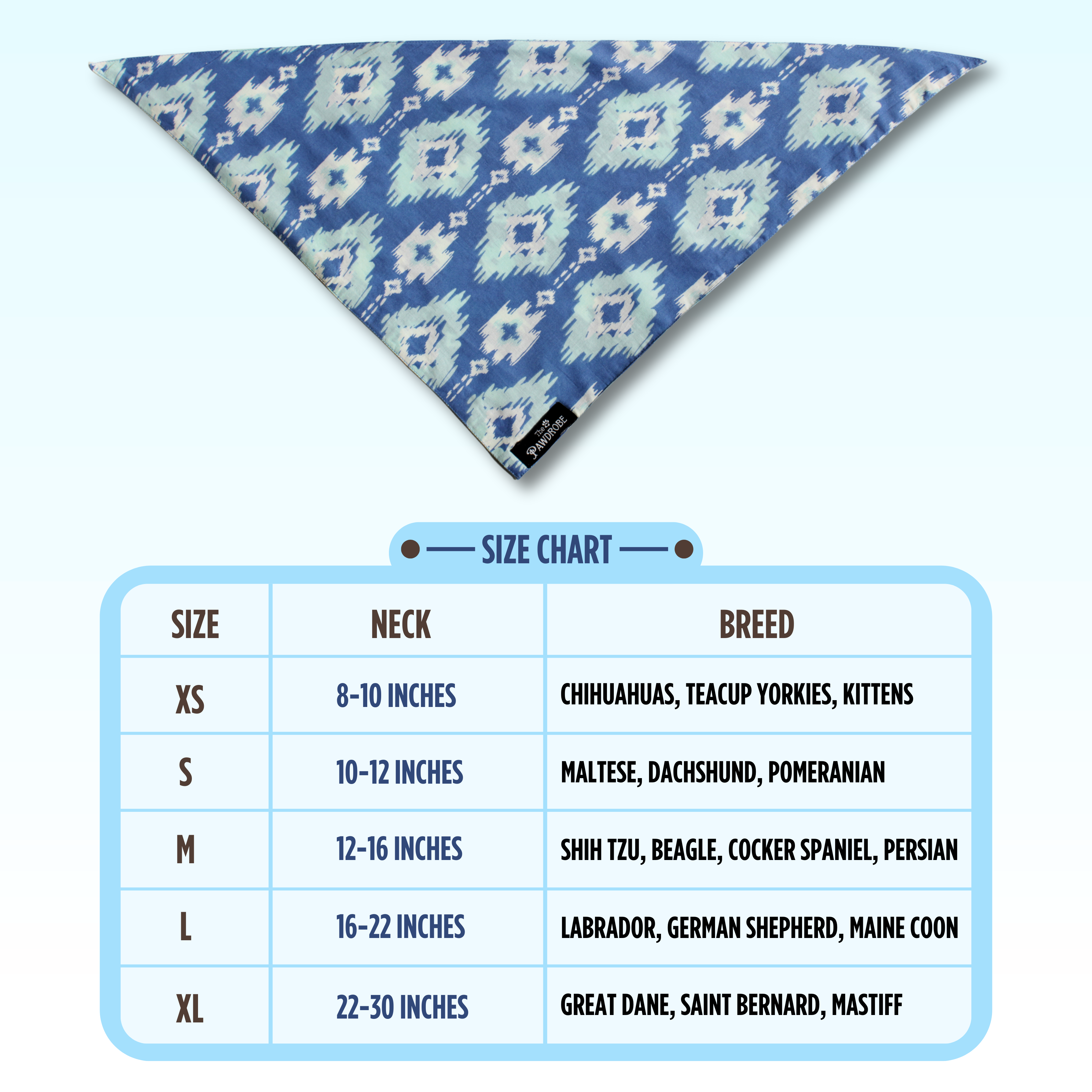 Geometric Pet Bandana