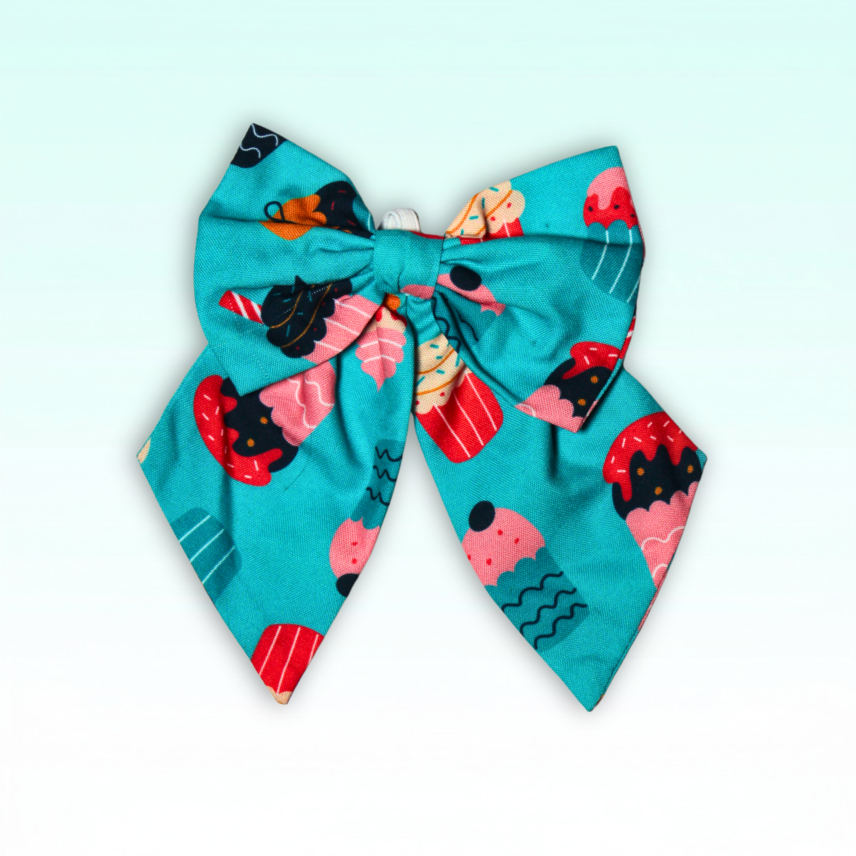 Pupcake Lady Bow | Cupcake Birthday Bow for Dogs & Cats