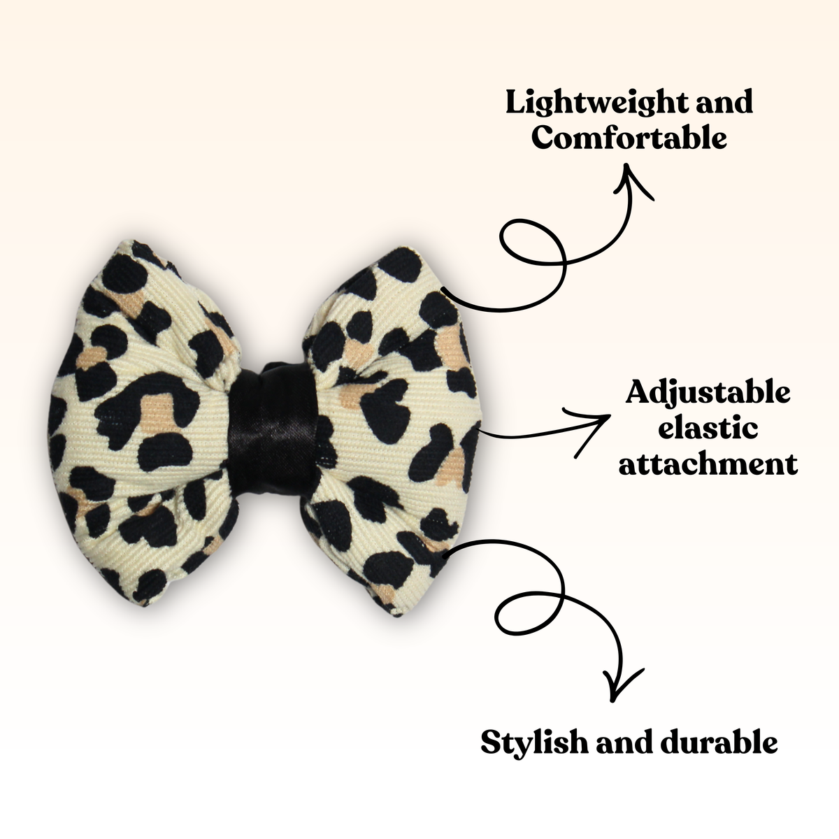 Wild Paws Bow Tie