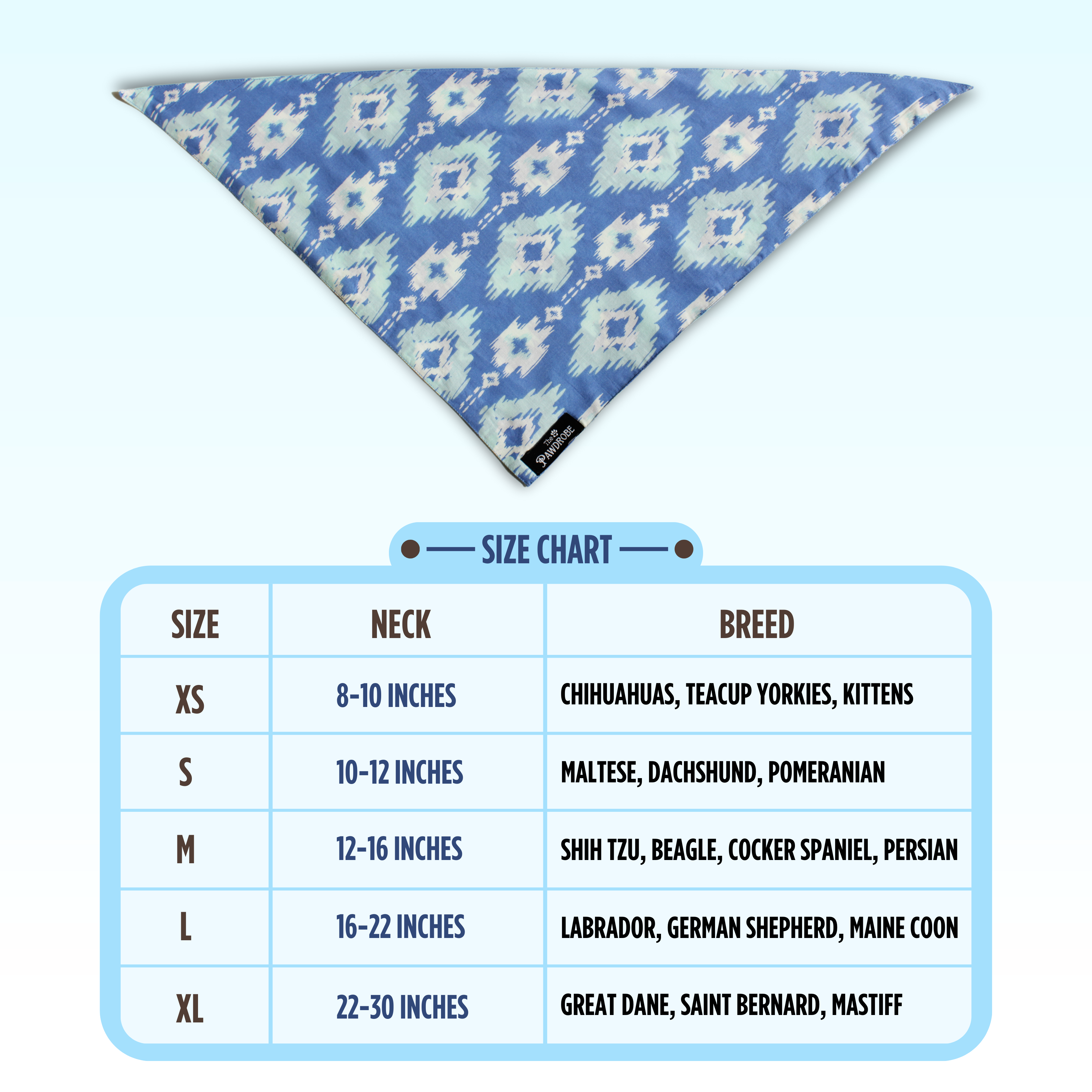 Geometric Pet Bandana