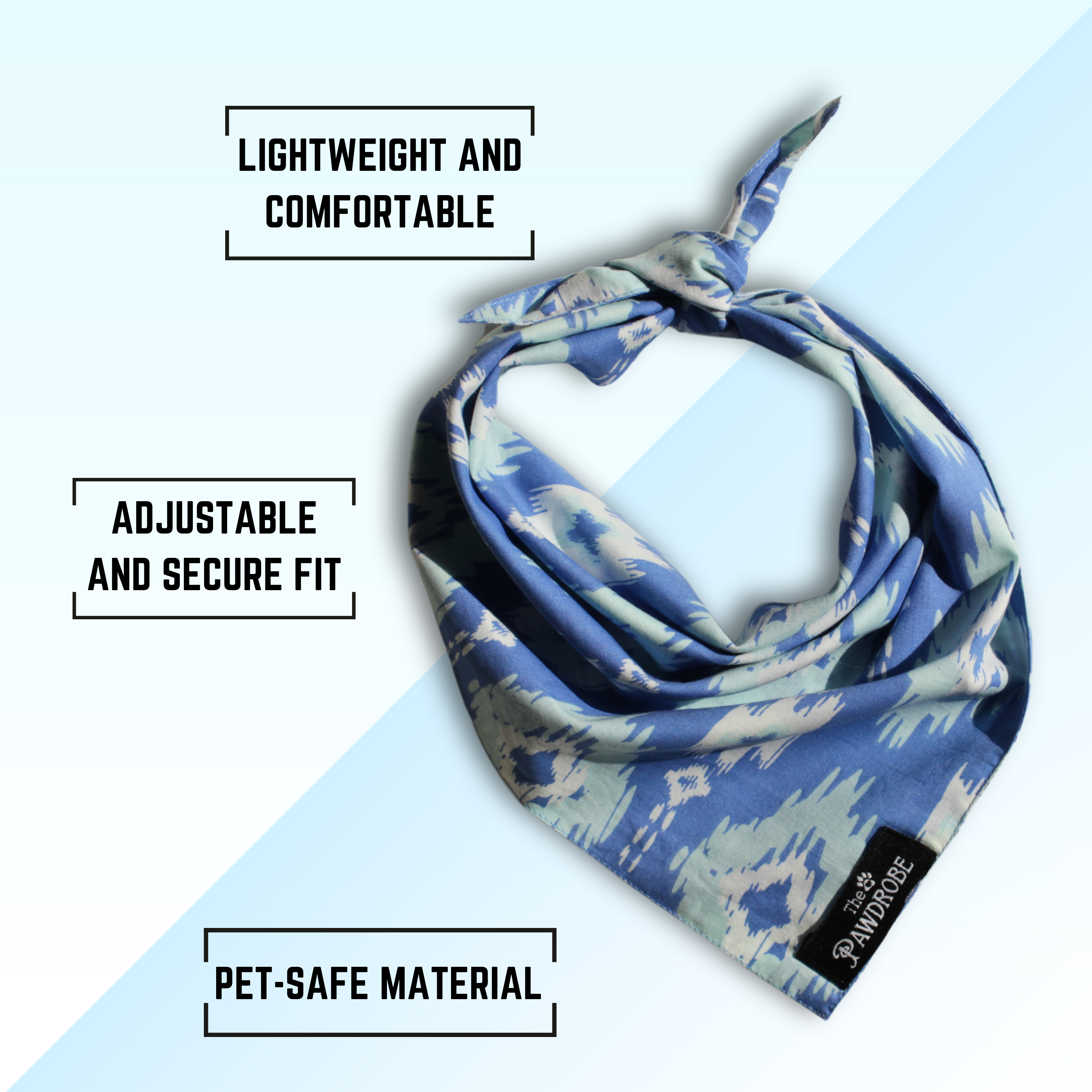 Geometric Pet Bandana